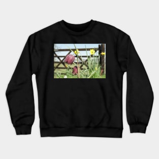 Snakesheads and Daffodils Crewneck Sweatshirt